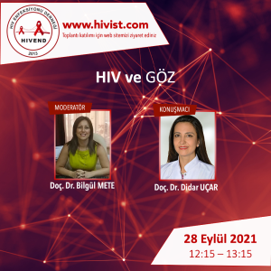 HIV ve GÖZ - 28 Eylül 2021